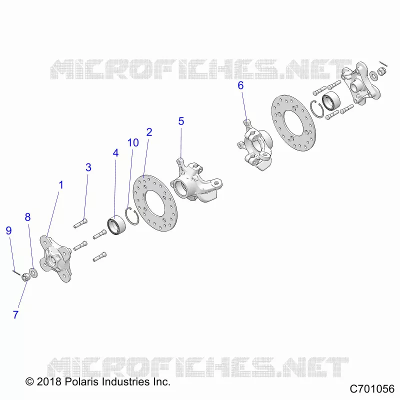 SUSPENSION AVANT CARRIER AND HUB
