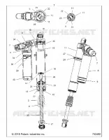SUSPENSION AVANT SHOCK INTERNALS