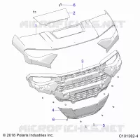CAPOT AND FRONT FASCIA