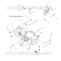 SYSTÈME DE TRANSMISSION, MAIN GEARCASE MOUNTING