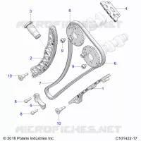 CHAINE DE DISTRIBUTION AND SPROCKET