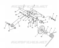 BRAS DE SUSPENSION ARRIERE XLT SP/0930667 (4923012301024A)