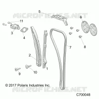 CHAINE DE DISTRIBUTION AND TENSIONER