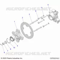 SUSPENSION, PORTE BAGAGES ARRIERE
