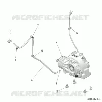SYSTÃˆME DE TRANSMISSION, FRONT GEARCASE MOUNTING