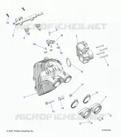 ENGINE, INTAKE AND CORPS DE PAPILON