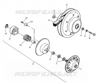 EMBRAYAGE DE TRANSMISSION ASSEMBLY TRAIL BLAZER W937221 (4924082408020A)