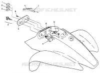 PANNEAU D'INSTRUMENTS SPORT 400L W97BA38C AND TRAIL BLAZER W97BA25C (4940124012A008)