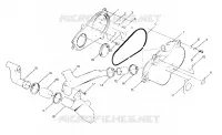 COUVERCLE D'EMBRAYAGE ASSEMBLY (4915951595024A)