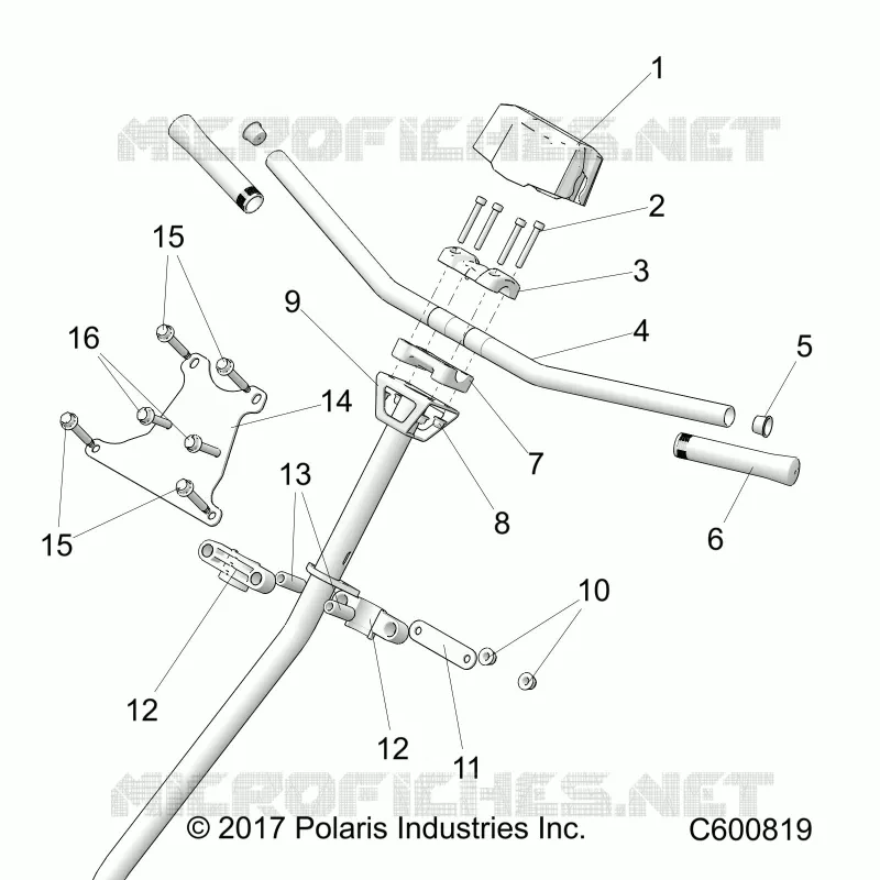 DIRECTION, H-BAR, DIRECTION POST, GRIPS