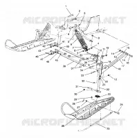SUSPENSION AVANT AND SKI SPORT / 0930443 (4922942294011A)