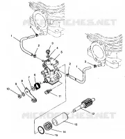 POMPE A HUILE SPORT 0940443 and SPORT SKS 0940243 (4925052505037A)