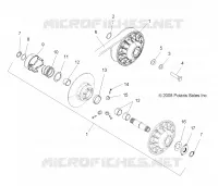 SYSTÈME DE TRANSMISSION, SECONDARY CLUTCH