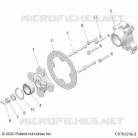 SUSPENSION, PORTE BAGAGES ARRIERE