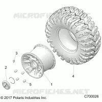 ROUES, REAR