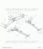 SUSPENSION ARRIERE CONTROL ARMS