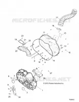 DRIVE TRAIN, COUVERCLE D'EMBRAYAGE AND DUCTING