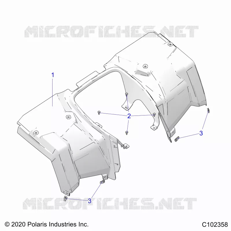 CARROSSERIE ARRIERE CAB
