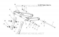 BRAS DE SUSPENSION AVANT