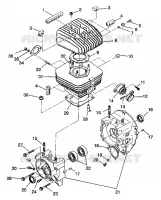 CARTERS MOTEUR AND CYLINDRE 4X4 250 W938127 (4924042404034A)