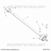 SYSTÃˆME DE TRANSMISSION, REAR PROP SHAFT