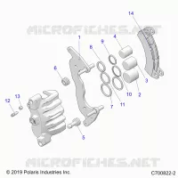 FREIN AVANT CALIPER