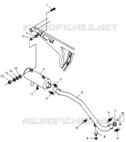 ECHAPPEMENT  Scrambler 500 W97BC50A (4943074307A012)