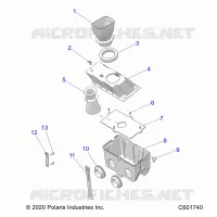 MOTEUR, AIR BOX