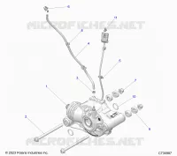 SYSTÃˆME DE TRANSMISSION, FRONT GEARCASE MOUNTING