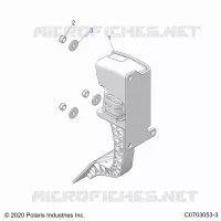 ENGINE, PEDALE D'ACCELERATEUR