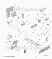 ELECTRICITE, WIRE HARNESS, COMPONENTS AND LICENSE PLATE