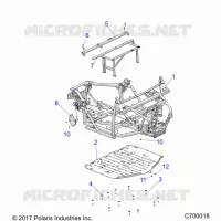 CHASSIS, MAIN FRAME AND SKID PLATES