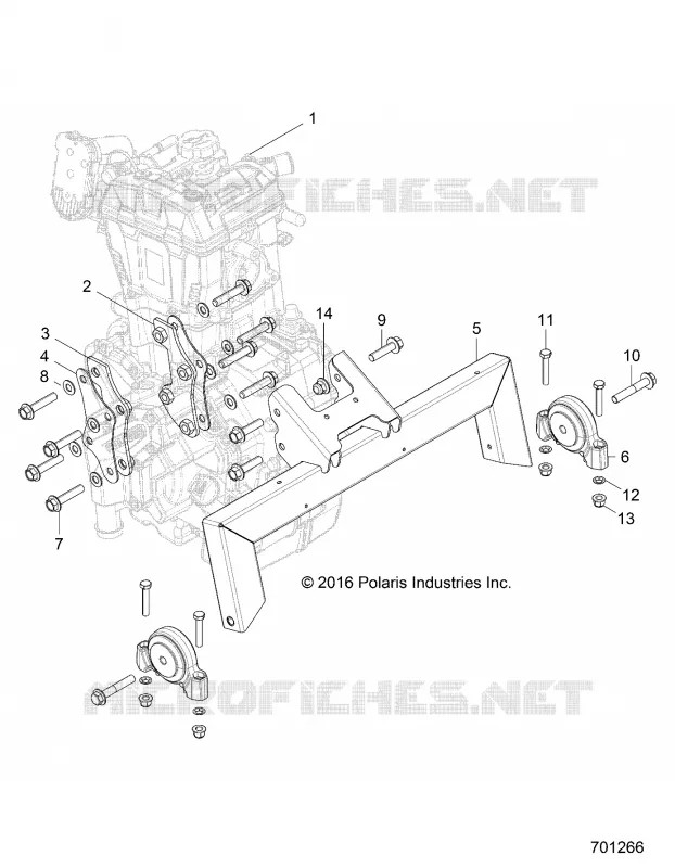 ENGINE, SUPPORT MOTEUR