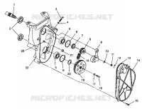 CARTER DE CHAINEE ASSEMBLY 440 XCR 0941760 (4925182518018A)
