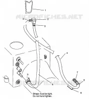 SIPHON SL 780 B964087 and  Intl. SL 780 I964087 (4935523552B010)