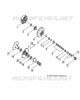 SYSTÃˆME DE TRANSMISSION, SECONDARY CLUTCH