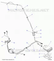 SYSTÃˆME D'ALIMENTATION, FUEL LINES, EVAP
