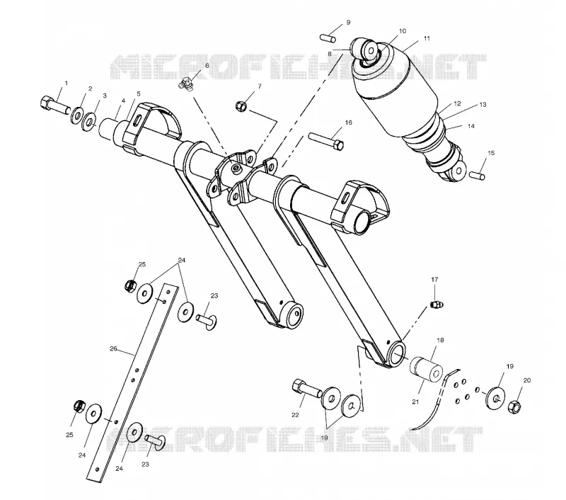 BRAS DE SUSPENSION AVANT