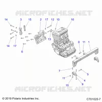 MOTEUR, MOUNTING &amp; LONG BLOCK