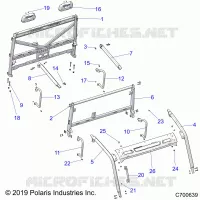 CHASSIS, CAB CADRE
