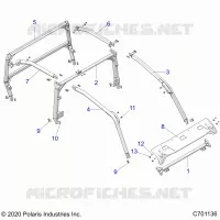CHASSIS, CAB CADRE