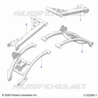 SUSPENSION ARRIERE CONTROL ARM