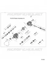 SYSTÈME DE TRANSMISSION, PONT PRINCIPAL INTERNALS