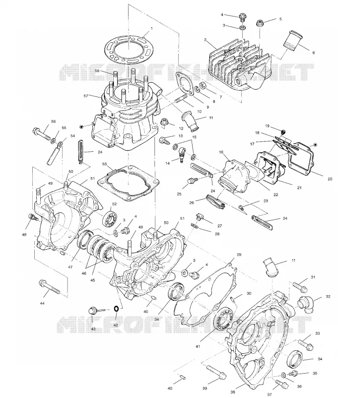 CARTERS MOTEUR AND CYLINDRE (SPORT)