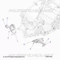 CHASSIS, TIE ROD BOOT ASM.