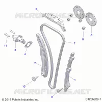 CHAINE DE DISTRIBUTION AND TENSIONER