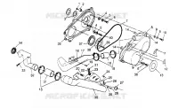 COUVERCLE D'EMBRAYAGE ASSEMBLY Sport 400L W948540 (4927232723B012)