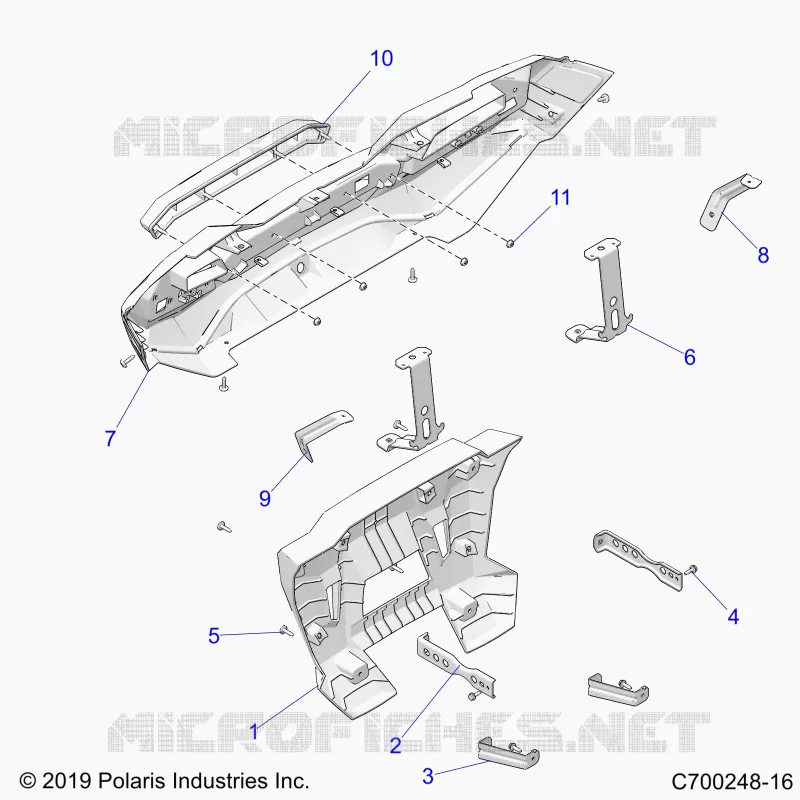 CARROSSERIE ARRIERE BUMPER
