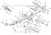 FIXATION RAIL (SUSPENSION) 440 XC 0971760 (4937873787B010)