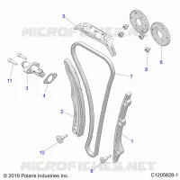 CHAINE DE DISTRIBUTION AND TENSIONER